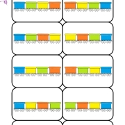 les trains et tours en couleurs cartes CB